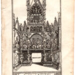 Napoli, Sepolcro del Re Ladislao nella chiesa di S.Giovanni a Carbonara, 1707