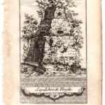 Napoli, Sepolcro di Virgilio, 1707