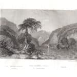 Grecia, La Vallè Tempè, A.H.Payne, 1840-50