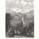 Tirolo, VesteKlumm im Innthale in Tyrol, A.H.Payne, 1840-50