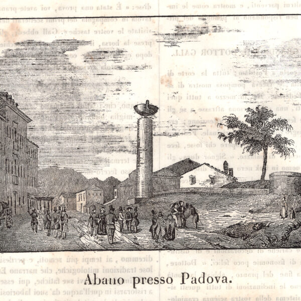 Abano presso Padova, 1843