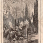 Una Via di Anversa, Belgio, Grande formato, 1865