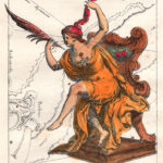 La Cassiopea da Atlas di Hevelius, 1882