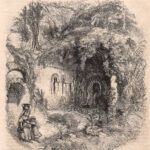 Roma, La grotta di Egeria, 1861