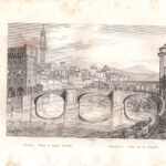 Firenze, Ponte a Santa Trinità, 1835