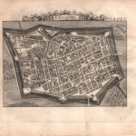 Mappa di Lucca, de Rogissart, 1707