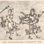 Perseo e Andromeda da un manoscritto spagnolo del XIV secolo, xilografia 1882
