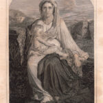 Madonna con Bambino nel deserto, da Paul Delaroche (1797-1856)