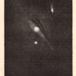 Nebulosa di Andromeda, xilografia 1882