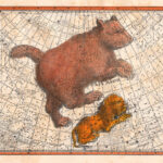 La Grande Orsa e il Piccolo Leone, Costellazione, Zodiaco, 1882