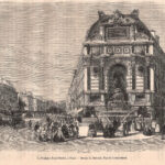 Parigi, La Fontana di S. Michele, 1861
