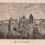 Praga, Repubblica Ceca, Ponte sulla Moldava, 1866