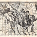 Il serpente, l'aquila, Costellazione, Zodiaco, 1882