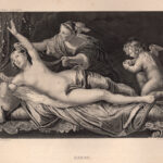 Danae, da Anthony van Dyck acquaforte del 1840-50