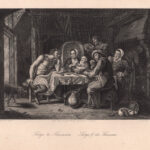Il Satiro e i Contadini, da G. Van Herp, A.H.Payne, 1840-50