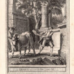 L'Homme et la Couleuvre, favola di de La Fontaine, 1755
