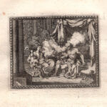 Il Vaso di Pandora, Metamorfosi di Ovidio, acquaforte del 1676