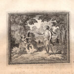 Apollo ed Amore, Metamorfosi di Ovidio, acquaforte del 1676