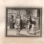 Epafo e Fetonte, Metamorfosi di Ovidio, acquaforte del 1676