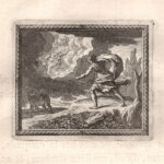 Arcas, Metamorfosi di Ovidio, acquaforte del 1676