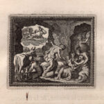 La Nascita di Bacco, Metamorfosi di Ovidio, acquaforte del 1676