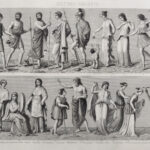 Cultura e Storia Greca,  Copricapi delle donne greche, 1850