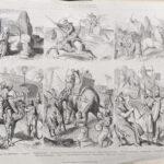 Armi e apparati di guerra di Sciti, Egiziani, Persiani, scene di guerra con elefanti, 1850