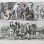 Moda e costumi della Grecia antichi, mestieri e lavori dell'antica Grecia, 1850