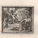 Ermafrodite, Metamorfosi di Ovidio, acquaforte del 1676