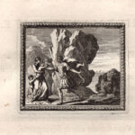 Atamas furioso con Giunone, Metamorfosi di Ovidio, acquaforte del 1676