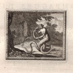 Cadmo e Ermione (Armonia), Metamorfosi di Ovidio, acquaforte del 1676
