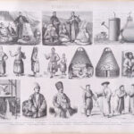 Etnografia, Costumi e uomini della Mongolia, Russia, 1850