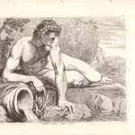 Gerard de Lairesse (1641-1711) principi del disegno nudo maschile XVIII secolo