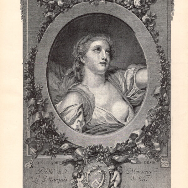 Fantasie Lussuriose, stampa erotica da Greuze