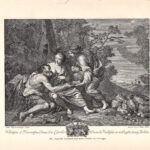 Scena Bucolica da Caravaggio stampa erotica