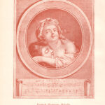 Melodia illustrata eroticamente  Incisione di J. N. Boillet da un disegno di Doublet