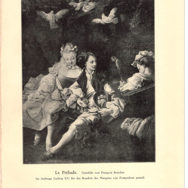 Le Prelude (Il Preludio) stampa erotica