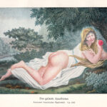 L'offerta galante  Incisione su rame francese anonima. stampa erotica 1800