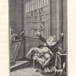 Illustrazioni per il poema priapico "Parapilla" stampe erotiche