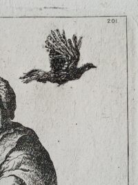Vecchio con mantello, da Rembrandt, con intervento di F. Mattarozzi – Image 3
