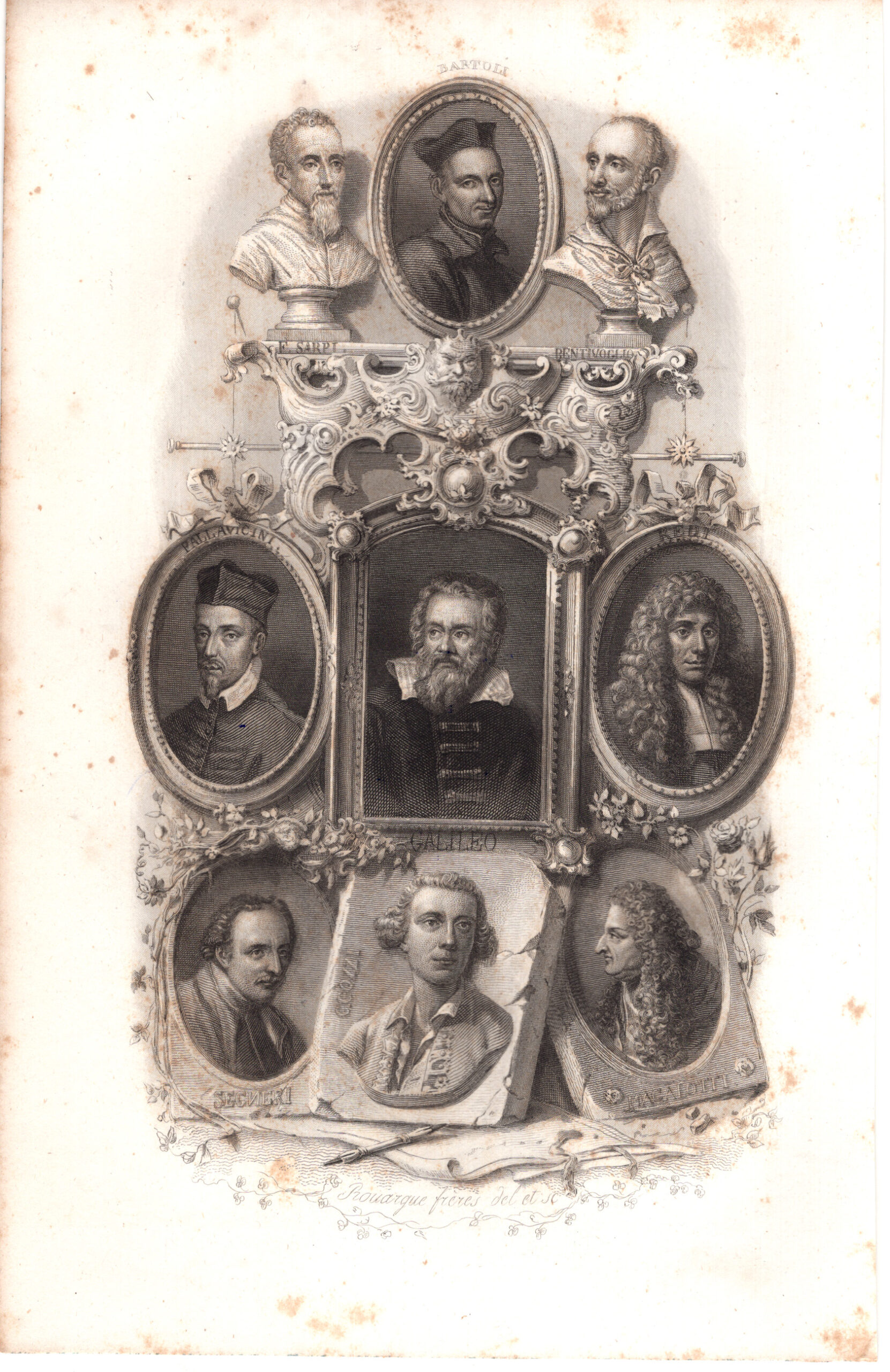 galileo Galileo, Sarpi, Pallavicini, Redi...famosi scienziati italiani - Image 1