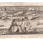 Veduta della Torre di Rovigliano, Napoli, 1709