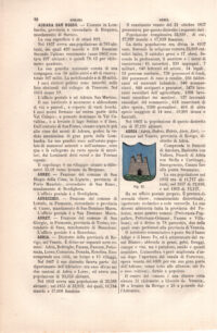 Adria, stemma civico, acquarellato d'epoca, 1865 - immagine 2