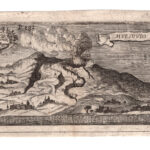 Veduta del Vesuvio, Napoli, 1709